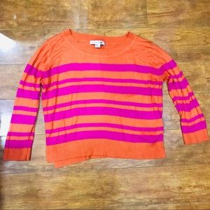 Forever 21 Pink & Orange sweater shirt